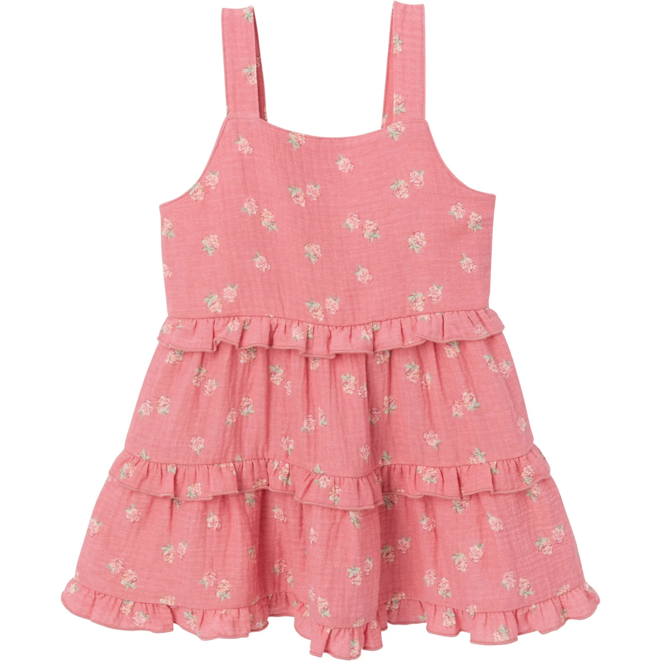 Mommy & Me Pink Raspberries Gauze Dresses Bundle Gerber Childrenswea