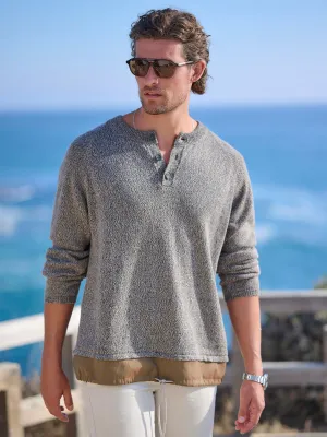 Mouline Henley Sweater