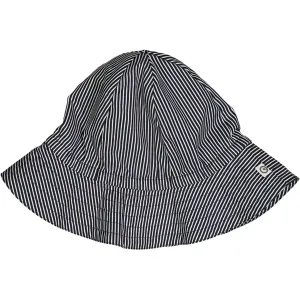 Msli Balsam Cream/Night Blue Poplin Stripe Sun Hat
