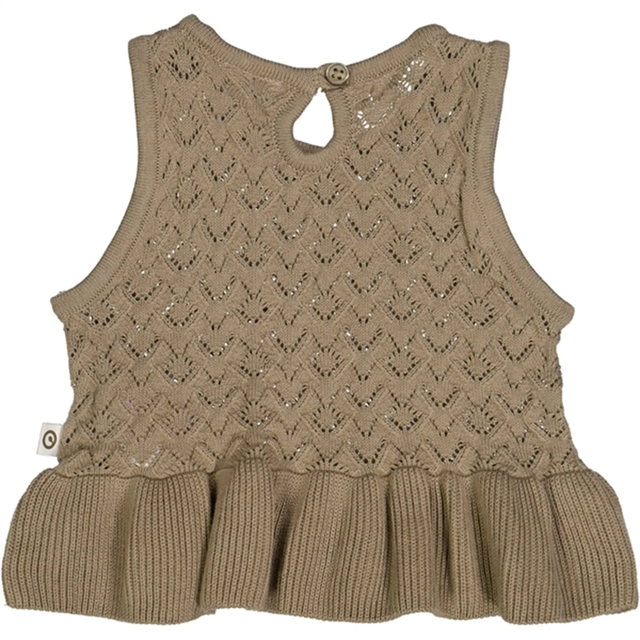 Msli Cashew Knit Needle Out Vest