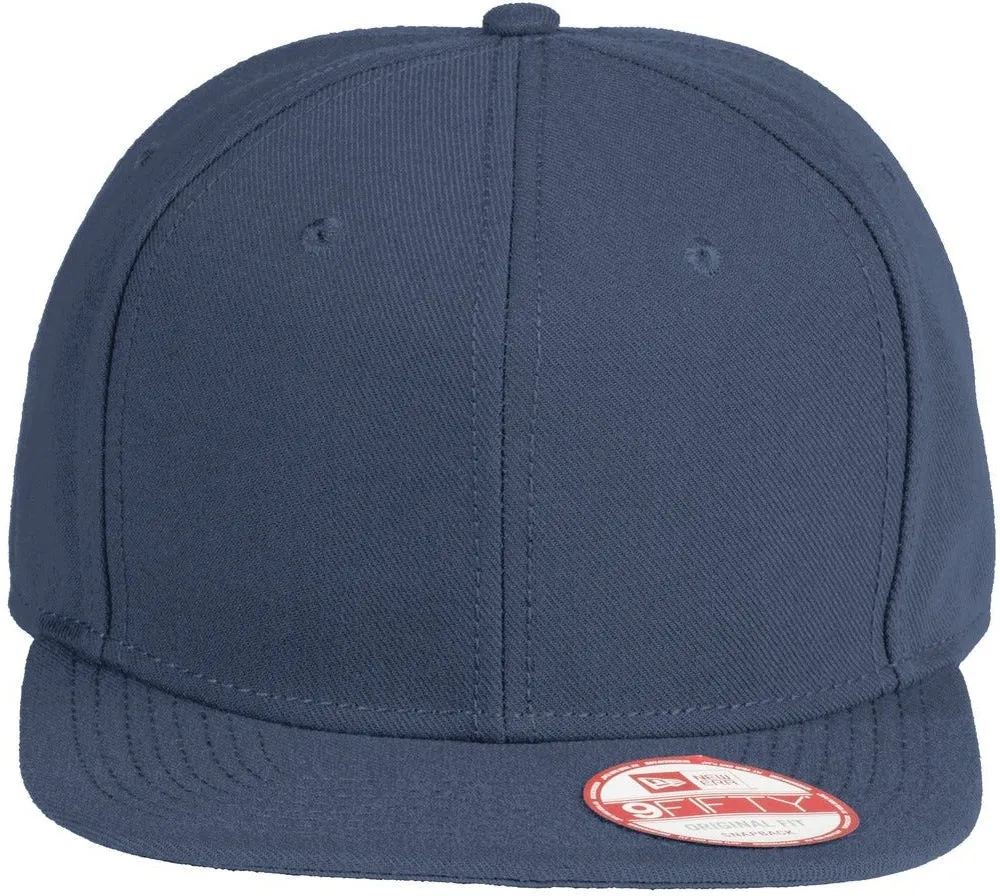 New Era Original Fit Flat Bill Snapback Cap