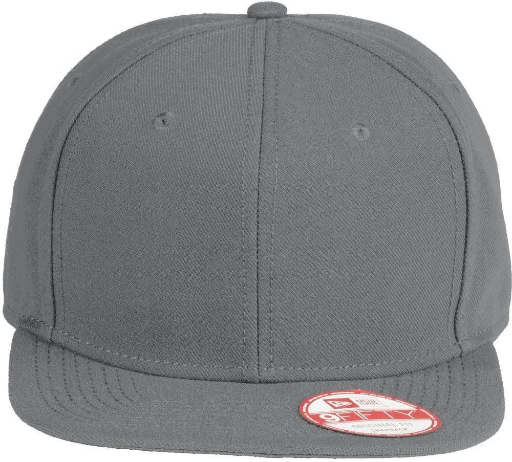 New Era Original Fit Flat Bill Snapback Cap