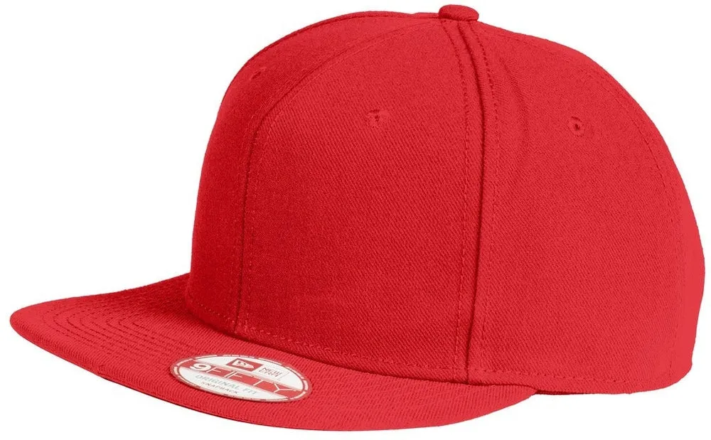 New Era Original Fit Flat Bill Snapback Cap