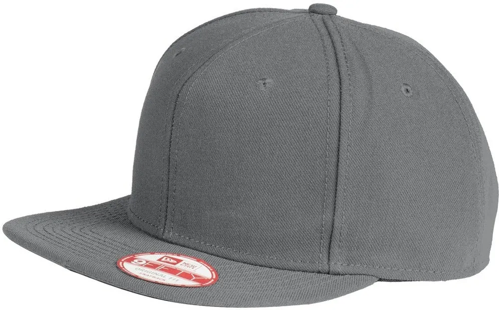 New Era Original Fit Flat Bill Snapback Cap