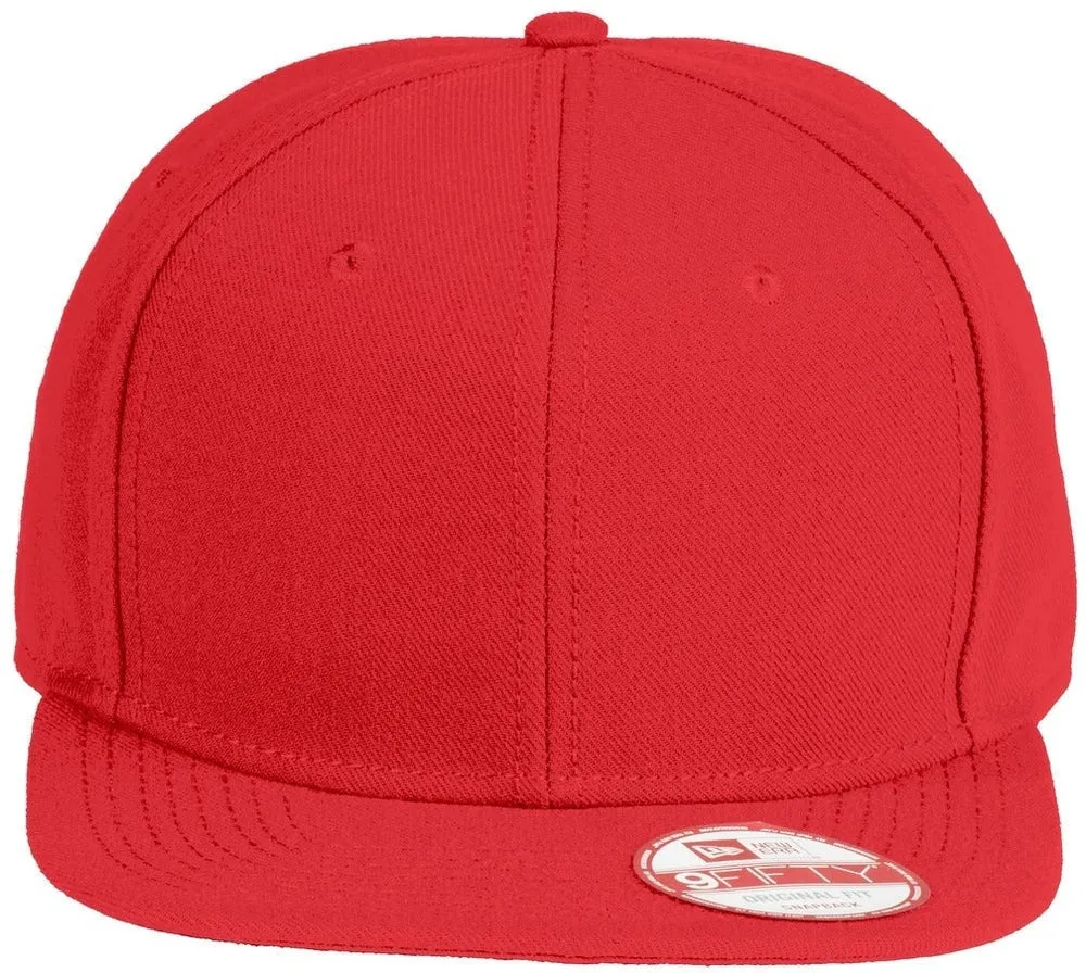 New Era Original Fit Flat Bill Snapback Cap