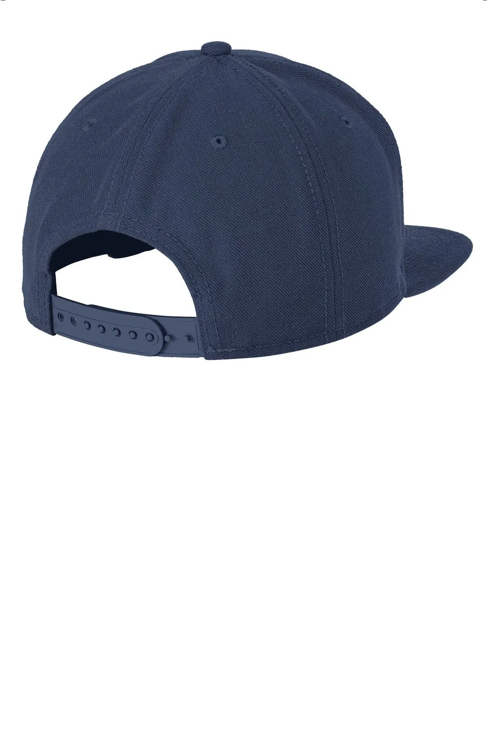 New Era Original Fit Flat Bill Snapback Cap