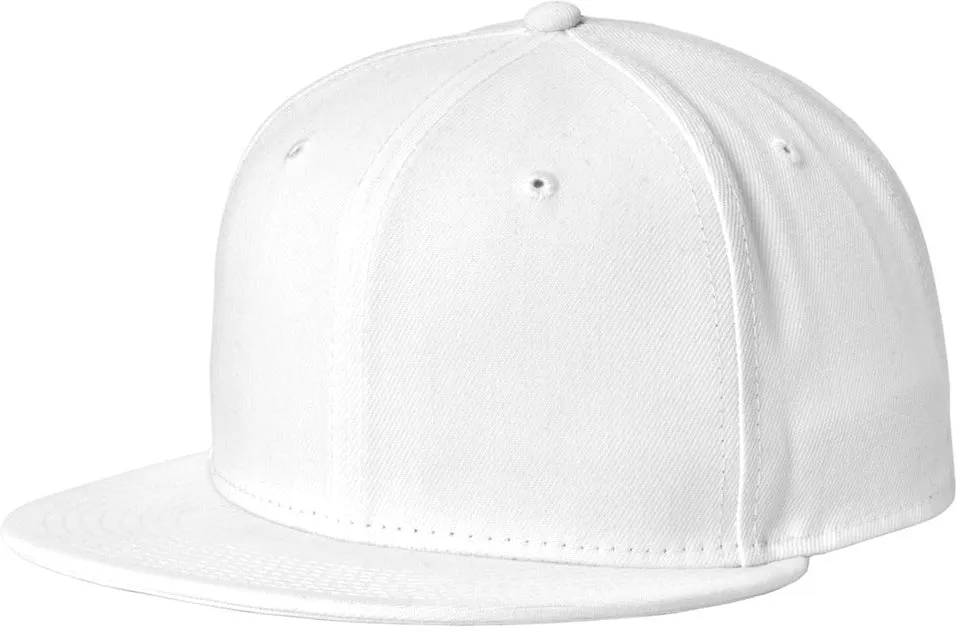 New Era Standard Fit Flat Bill Snapback Cap
