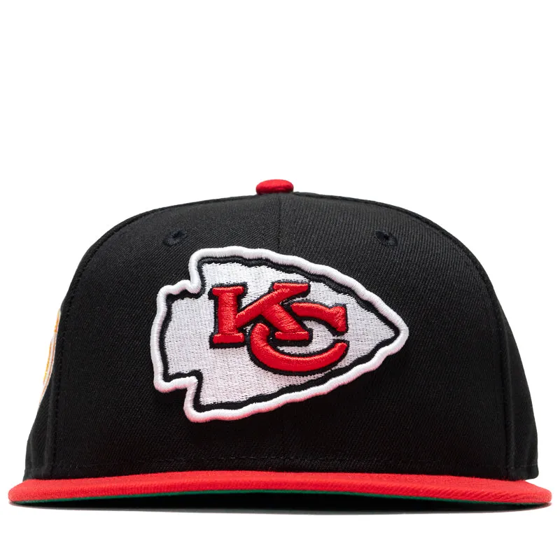New Era x Politics Kansas City Chiefs 59FIFTY Fitted - Black/Red