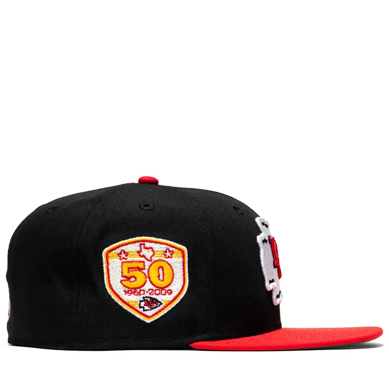 New Era x Politics Kansas City Chiefs 59FIFTY Fitted - Black/Red