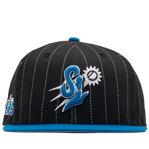 New Era x Politics St. Lucie Mets 59FIFTY Fitted Hat - Black/Blue