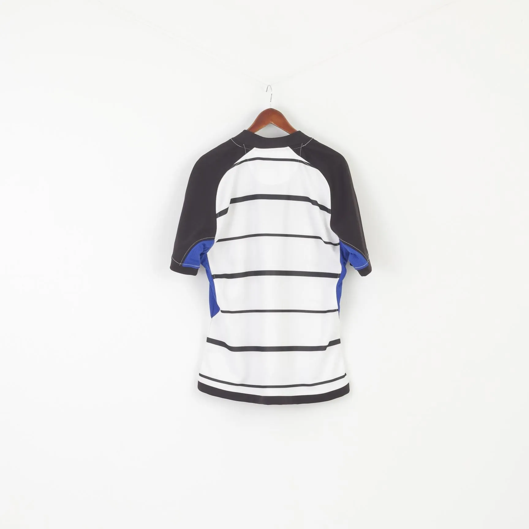 New Kooga Rugby L Shirt White Gowerton RFC Performance Match Jersey Top