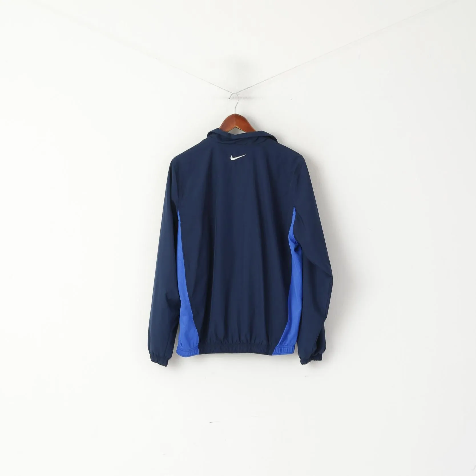 Nike Men M 178  Jacket Navy Training Full Zipper Sportswear Lightweight Track Top