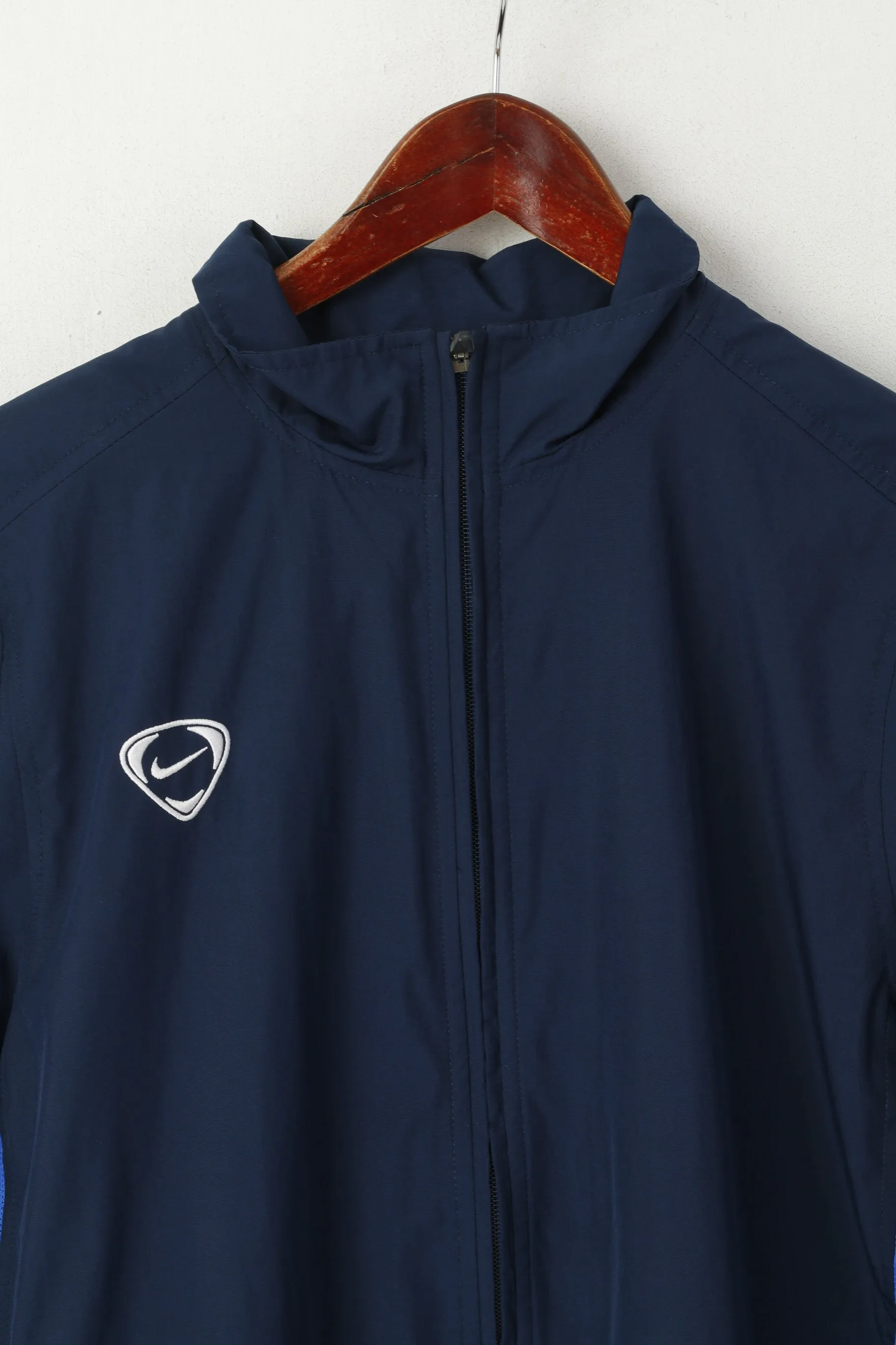 Nike Men M 178  Jacket Navy Training Full Zipper Sportswear Lightweight Track Top