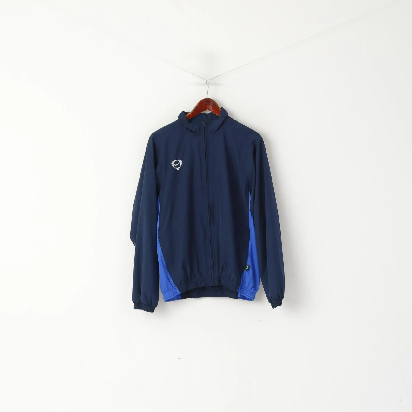 Nike Men M 178  Jacket Navy Training Full Zipper Sportswear Lightweight Track Top
