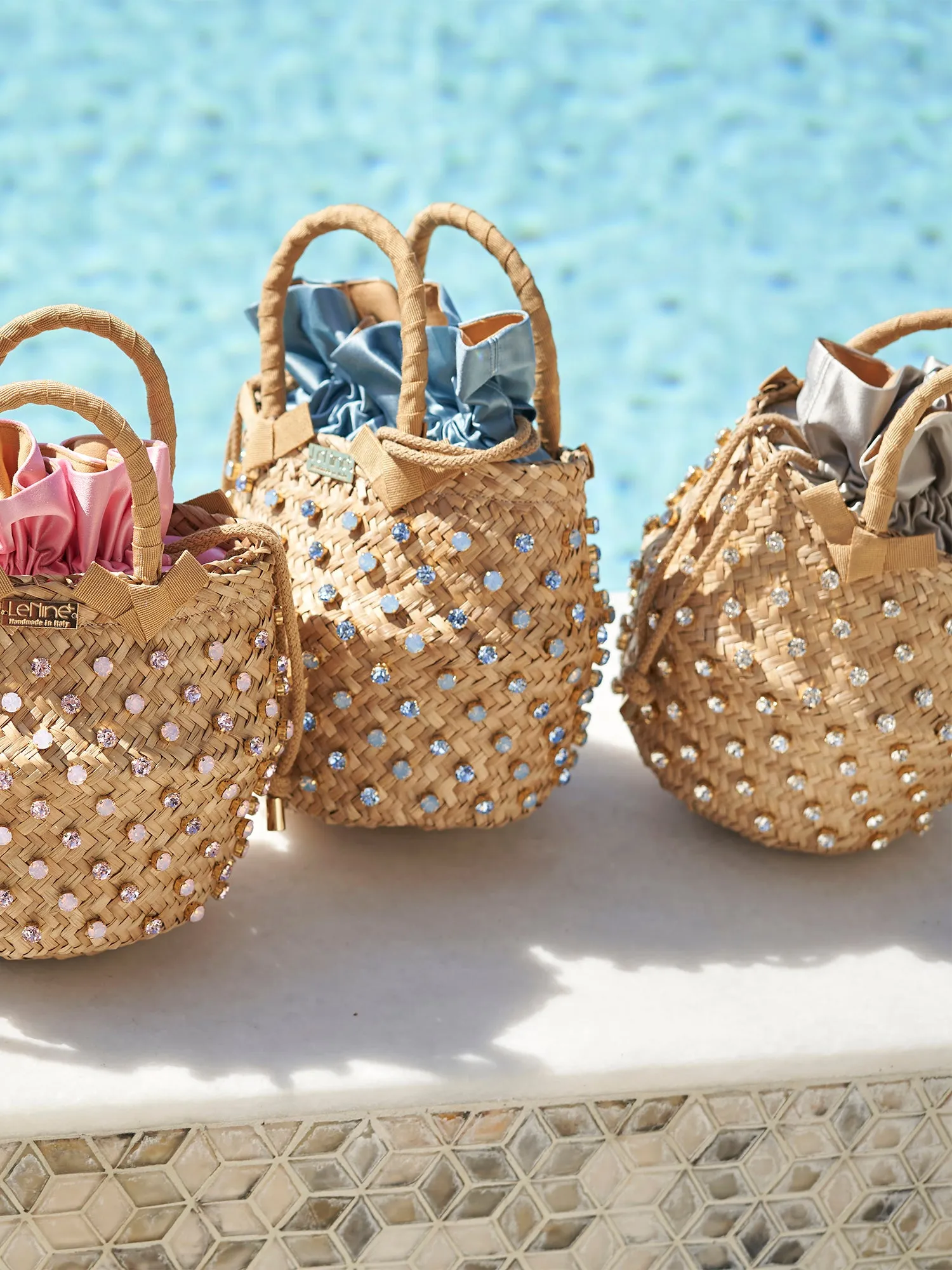 Nina Seagrass Handbag
