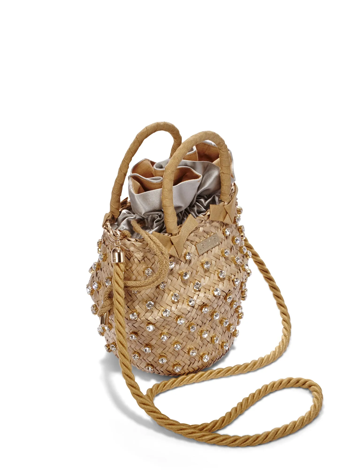 Nina Seagrass Handbag