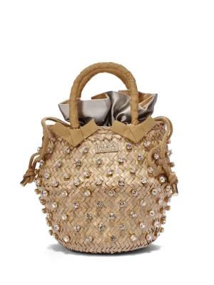 Nina Seagrass Handbag