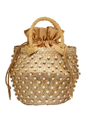 Nina Seagrass Handbag