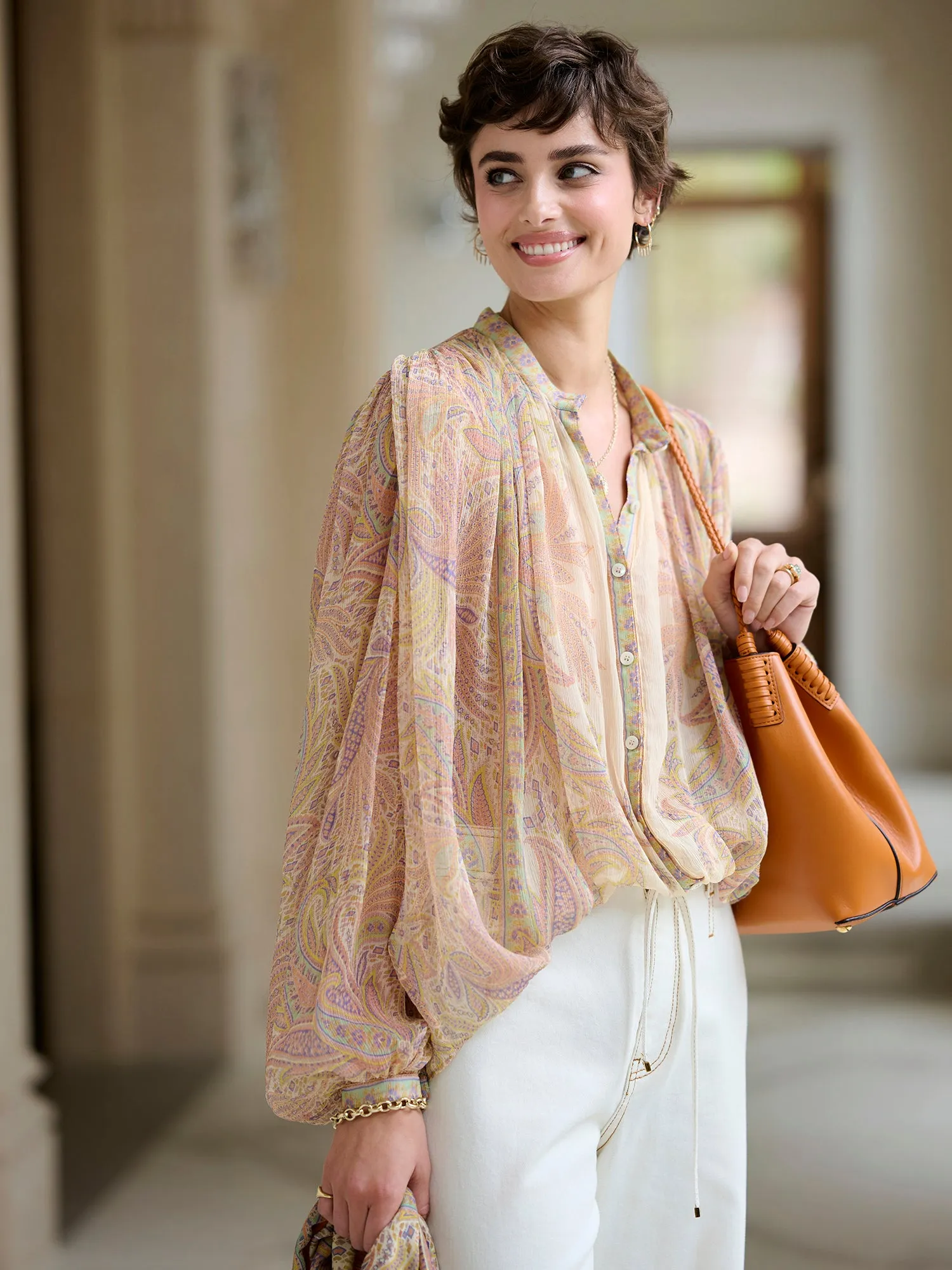 Nona Silk Blouse