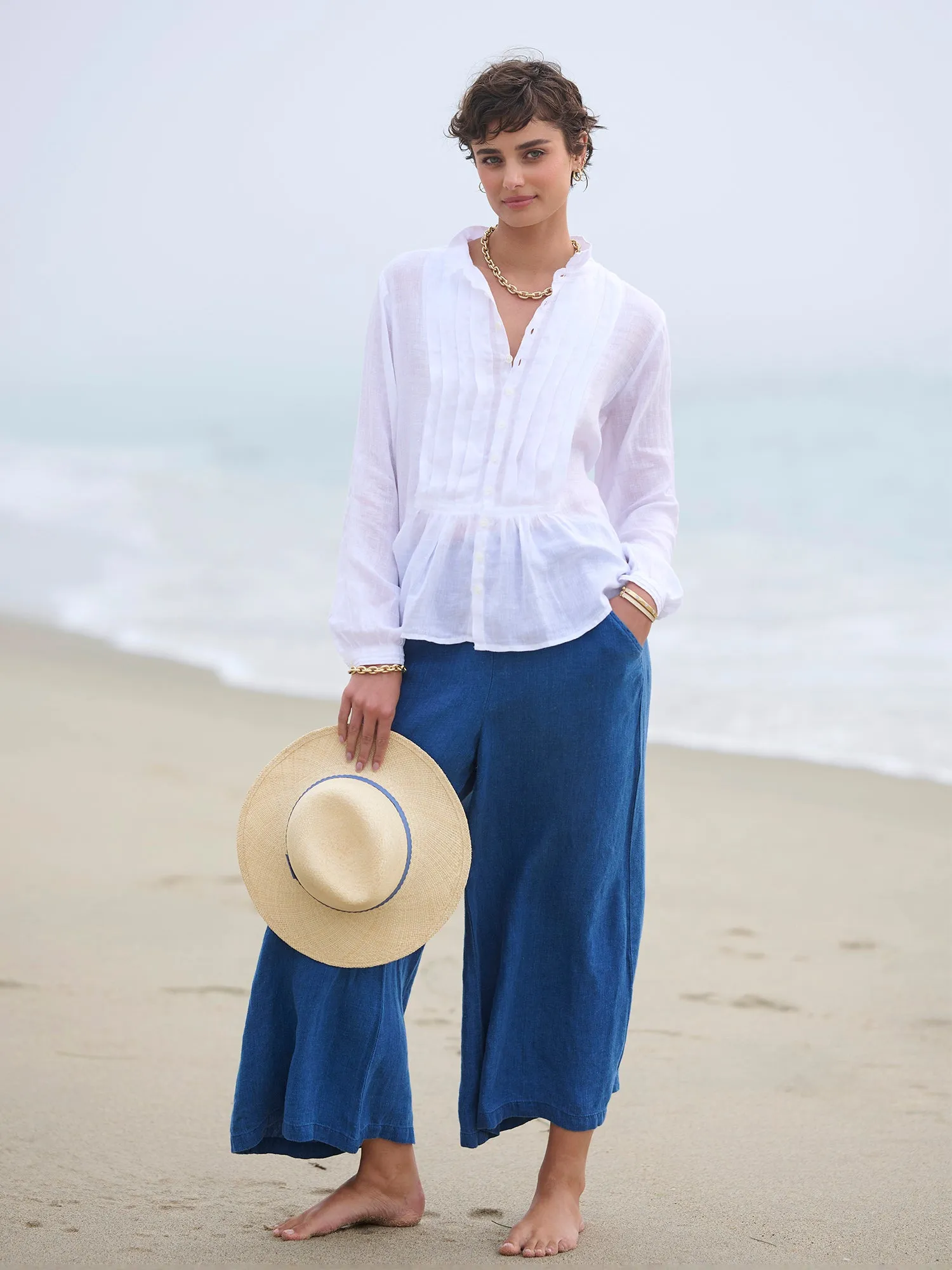 Nora Tux Linen Shirt