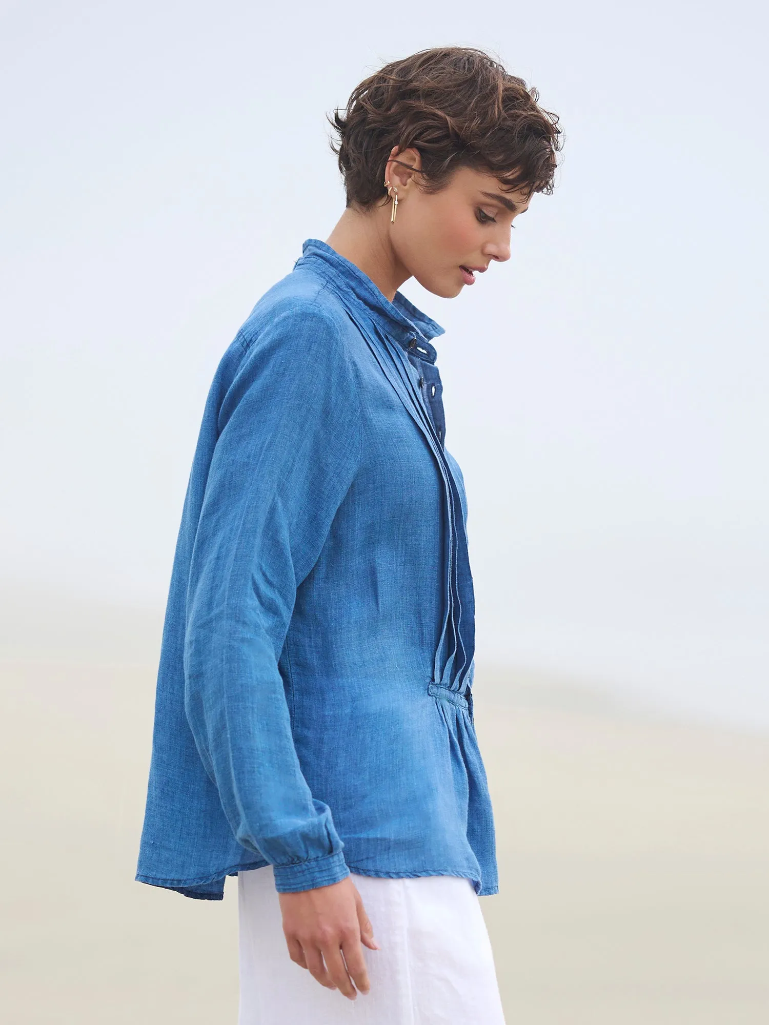 Nora Tux Linen Shirt