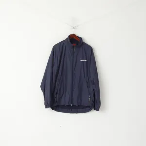 Norheim Men M Jacket Navy Lightweight Zip Up Mountain Hiking Sportswear Top