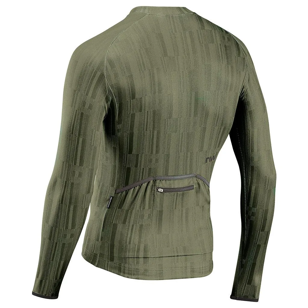 Northwave Blade 4 Long Sleeve Men's Cycling Jersey (Forest Green)