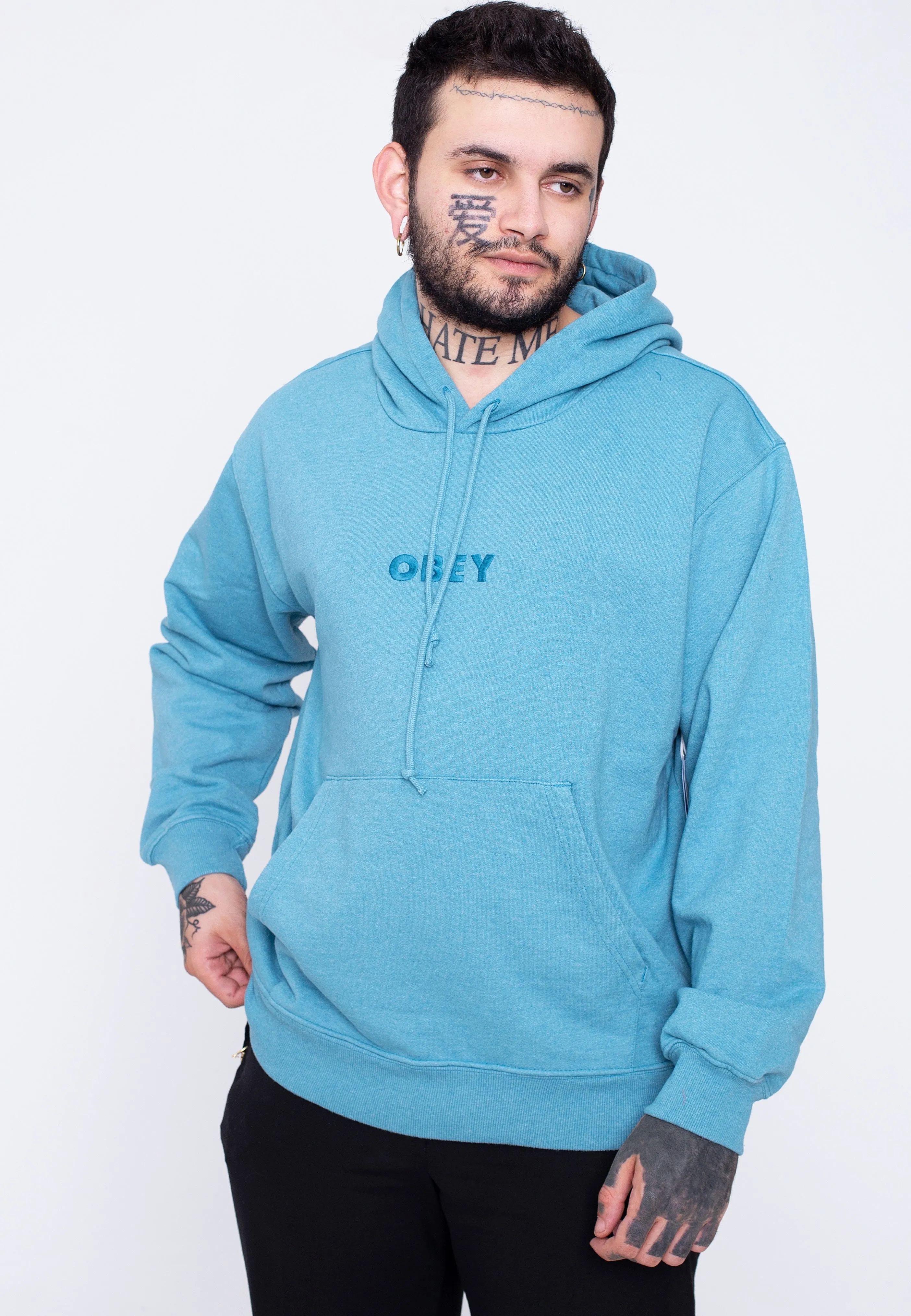 Obey - Bold Ideals Deep Ocean - Hoodie