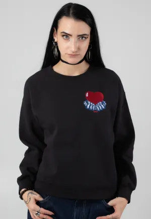Obey - Heart Digital Black - Sweater