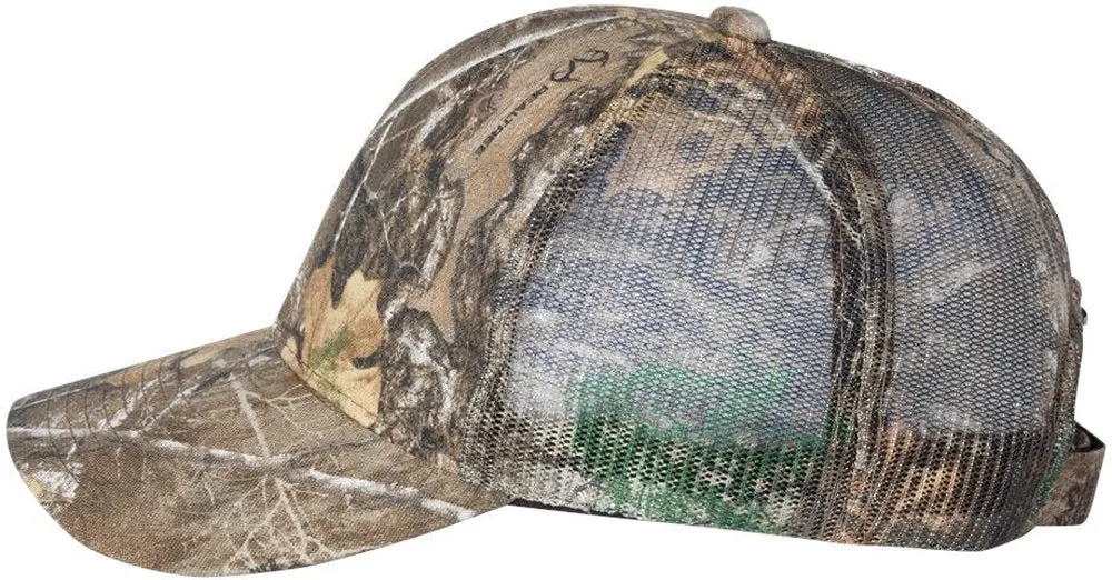 Outdoor Cap Mesh-Back Camo Cap