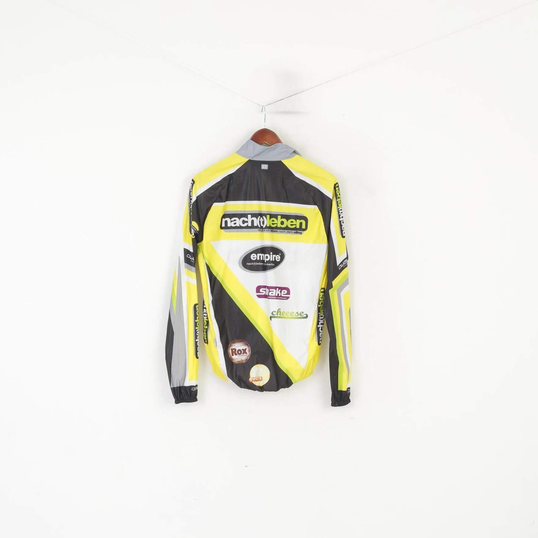 Owayo Men S Cycling Shirt Gray Super Pro Dry Long Sleeve Bike Full Zipper Top