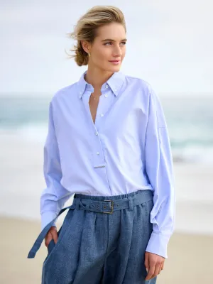 Oxford Cotton Popover Shirt