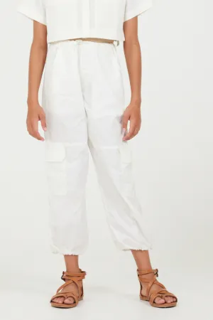 Oyster Parachute Pants
