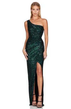 Palazzo Emerald Gown by Nookie