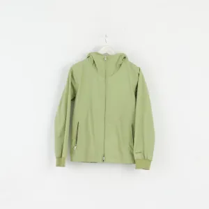 Peak Performance Women S Jacket Green Cotton Blend Hooded Kasy J Style Top