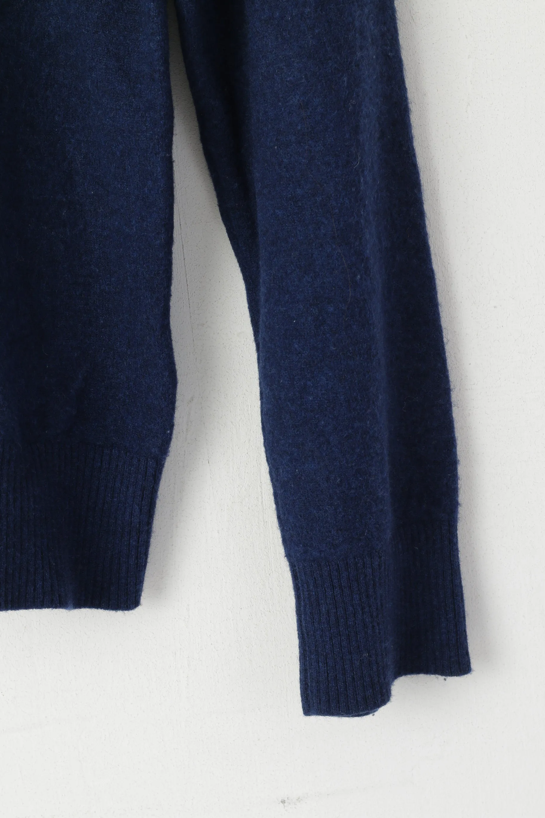 Peak Performance Women XL (M) Jumper Blue Wool Lander Nature Classic Sweater