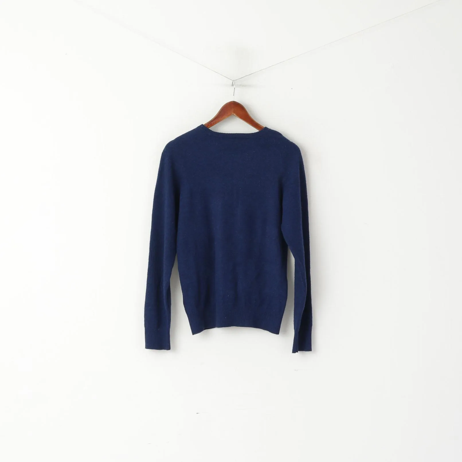 Peak Performance Women XL (M) Jumper Blue Wool Lander Nature Classic Sweater