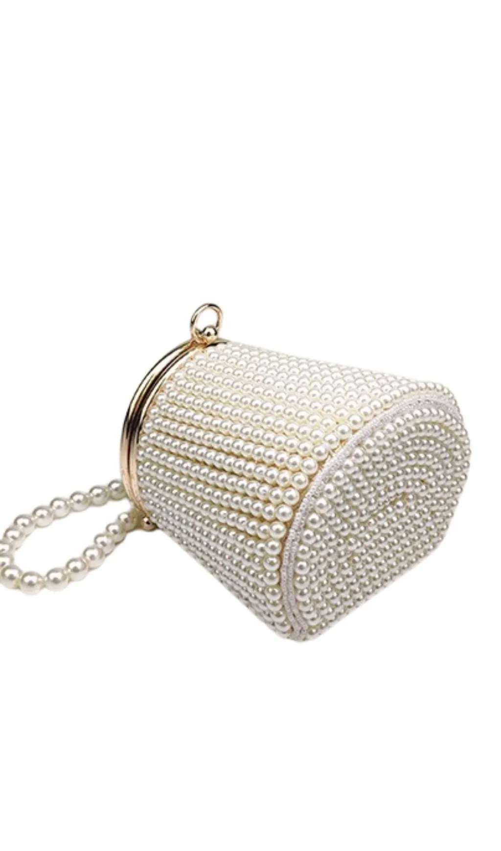 Pearl bucket bag Gloria Lanvin