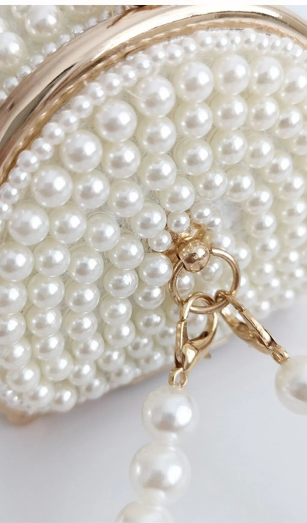 Pearl bucket bag Gloria Lanvin