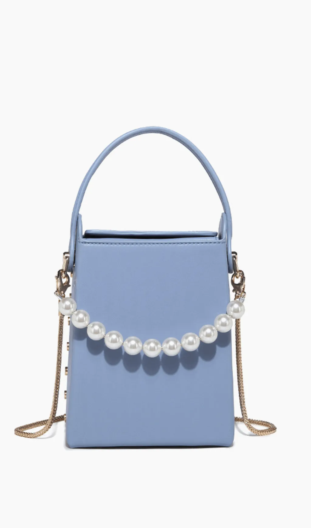 Pearl mobile phone bag. Gloria Lanvin