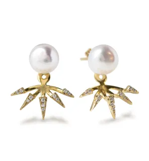 Pearl Spike Ear Jacket