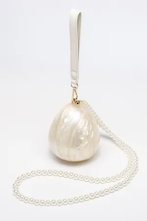 Pearl Strap Egg Bag Gloria Lanvin