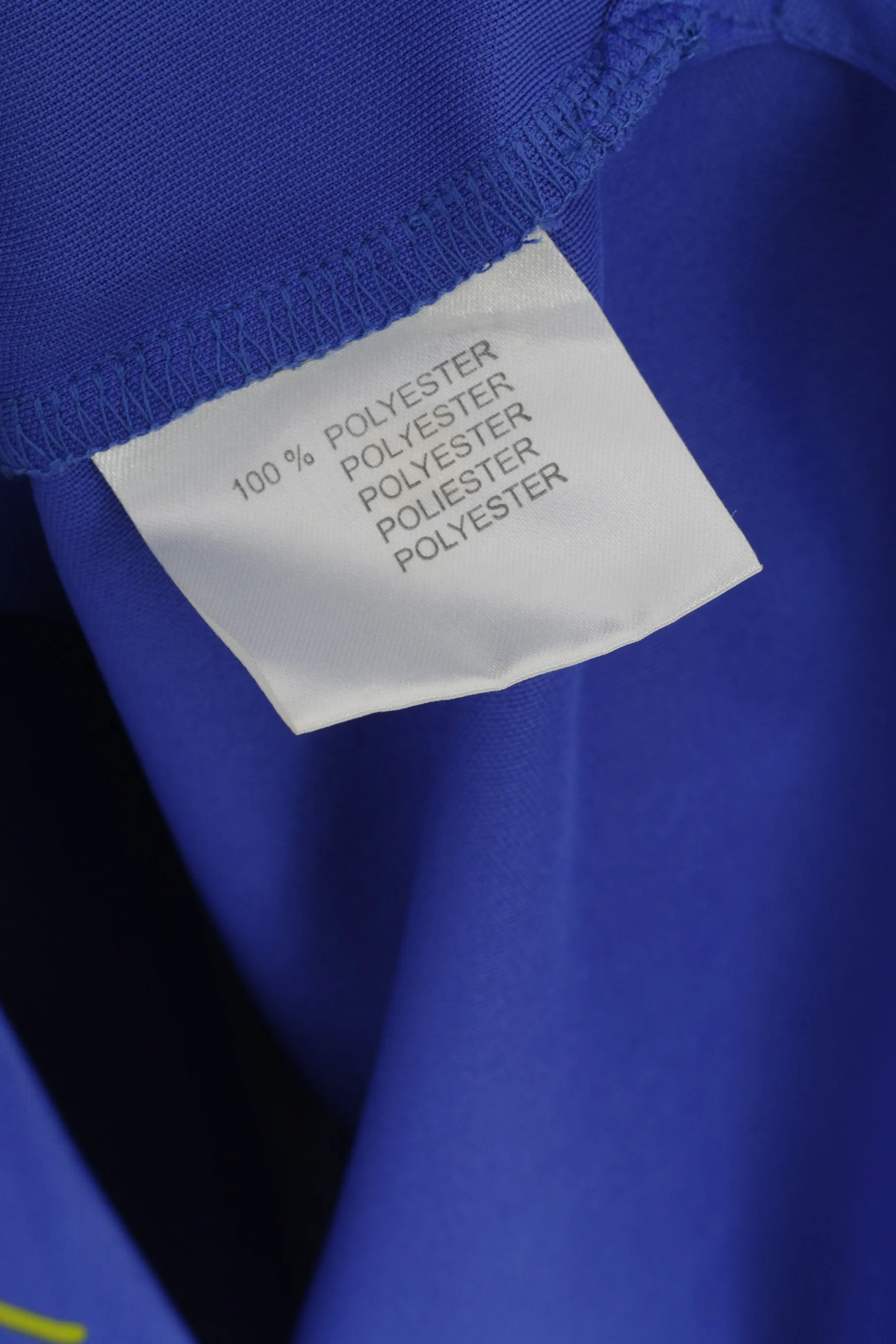 PING Collection Men L Polo Shirt Blue Golf Sportswear Shiny Classic Fit Top