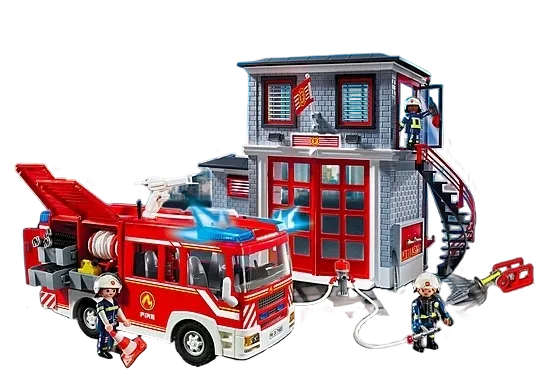 Playmobil Action Heroes Fire Rescue Mega Set