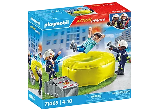 Playmobil Action Heroes Firefighter with Air Pillow