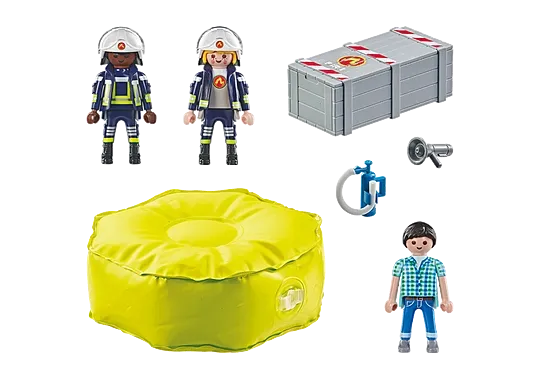 Playmobil Action Heroes Firefighter with Air Pillow
