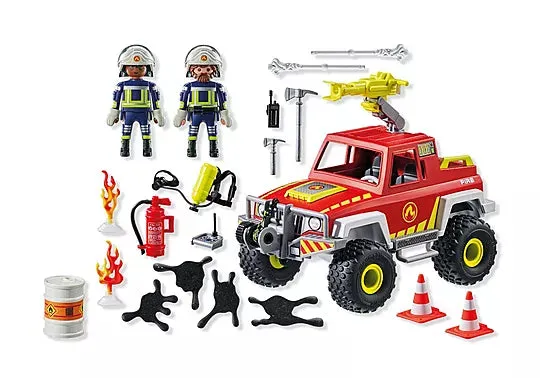Playmobil Action Heroes Firefighting Truck