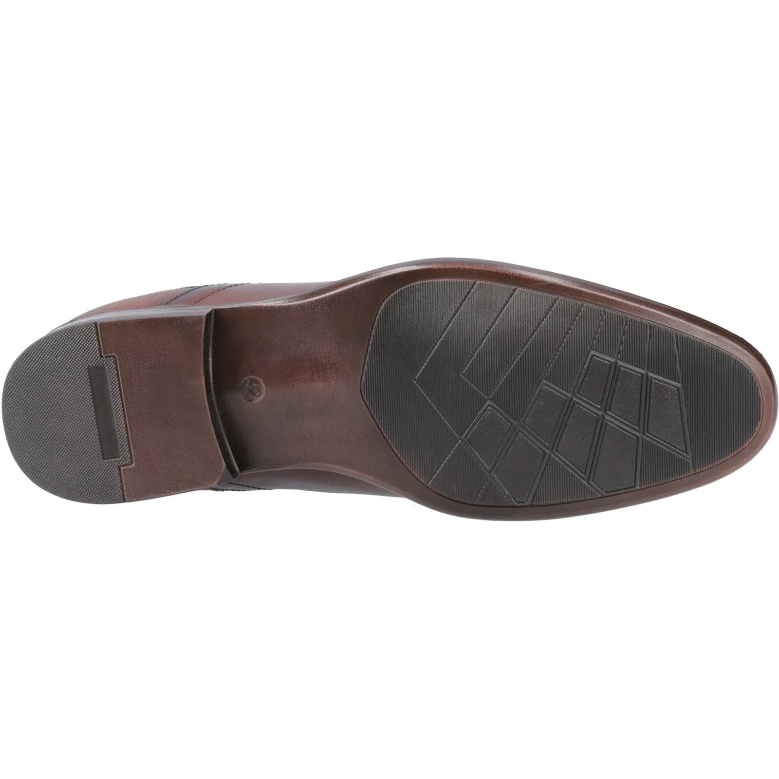 POD Frank Mens Leather Pull On Formal Chelsea Boot