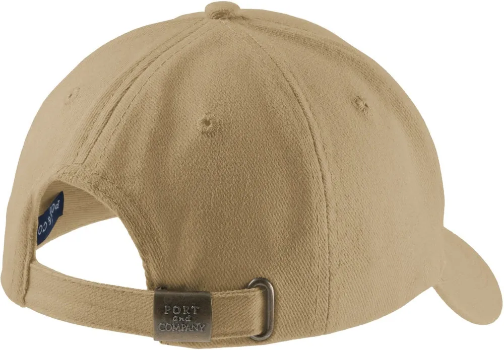 Port & Company Brushed Twill Cap
