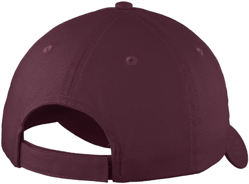 Port & Company Six-Panel Unstructured Twill Cap